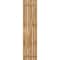 Ekena Millwork Spaced Board-n-Batten Shutters w/Z-Bar, Rough Sawn Western Red Cedar, 17 1/8W x 73H, PR RBS06Z17X073RWR - alternate 3